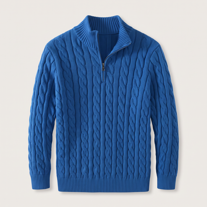 Sweter z dzianiny bawełnianej MILANO