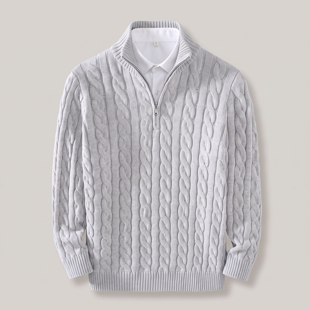Sweter z dzianiny bawełnianej MILANO