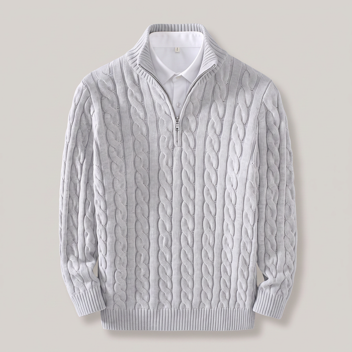 Sweter z dzianiny bawełnianej MILANO
