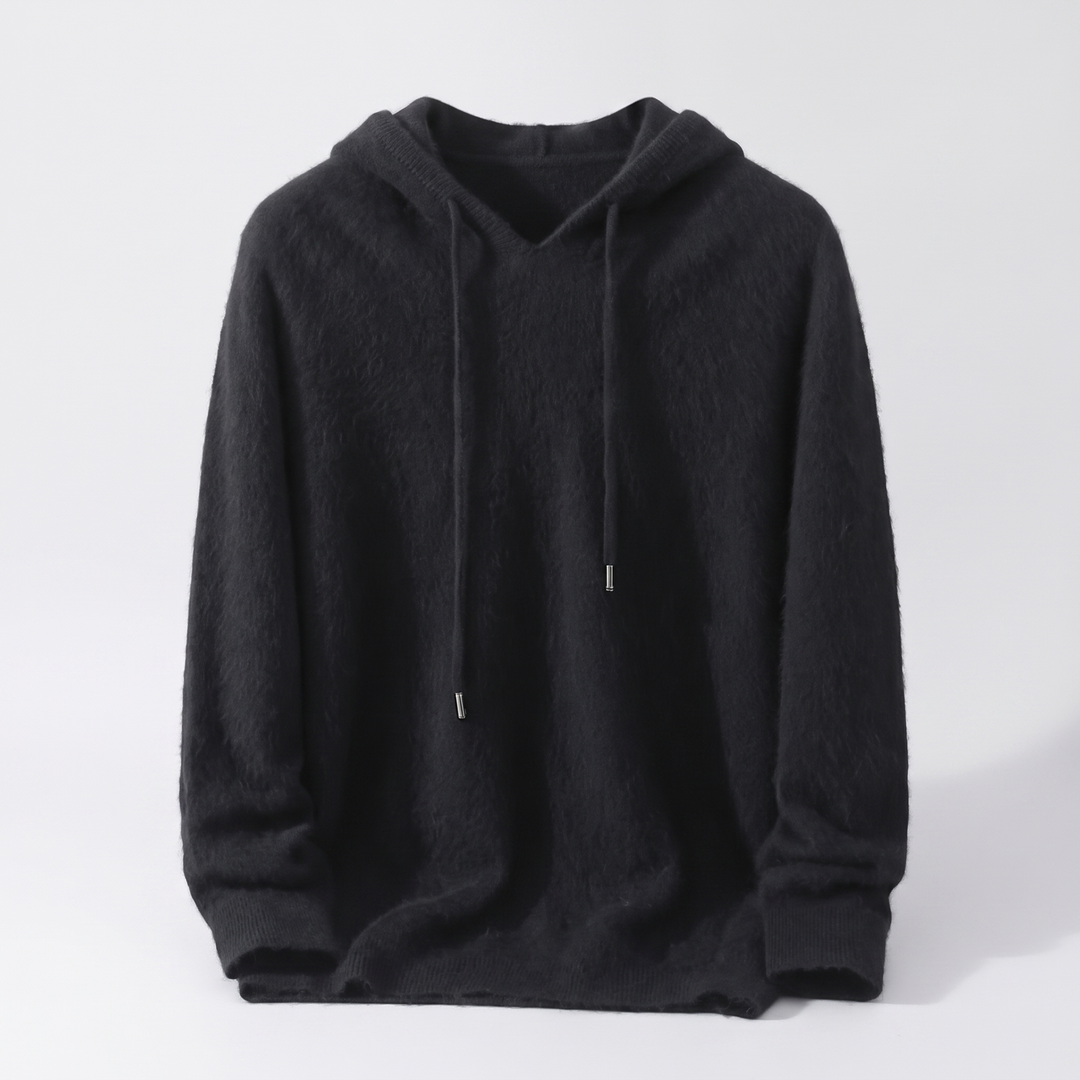 MILLIE CASHMERE BLUZA Z KAPTUREM
