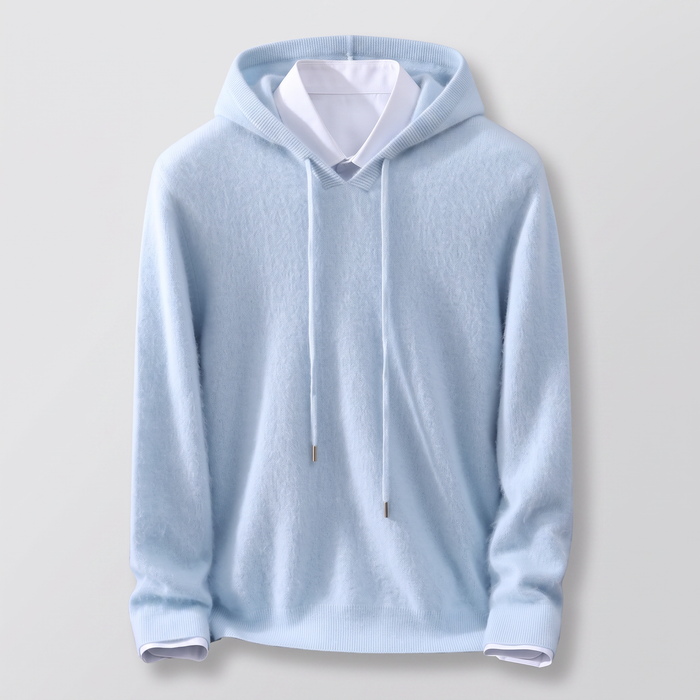 MILLIE CASHMERE BLUZA Z KAPTUREM