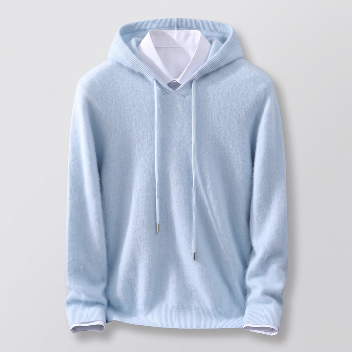 MILLIE CASHMERE BLUZA Z KAPTUREM