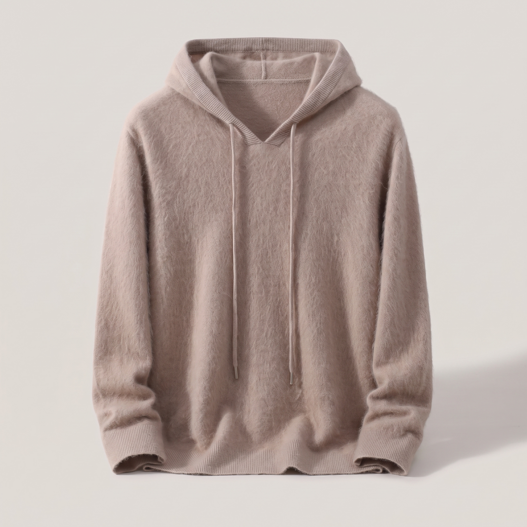 MILLIE CASHMERE BLUZA Z KAPTUREM