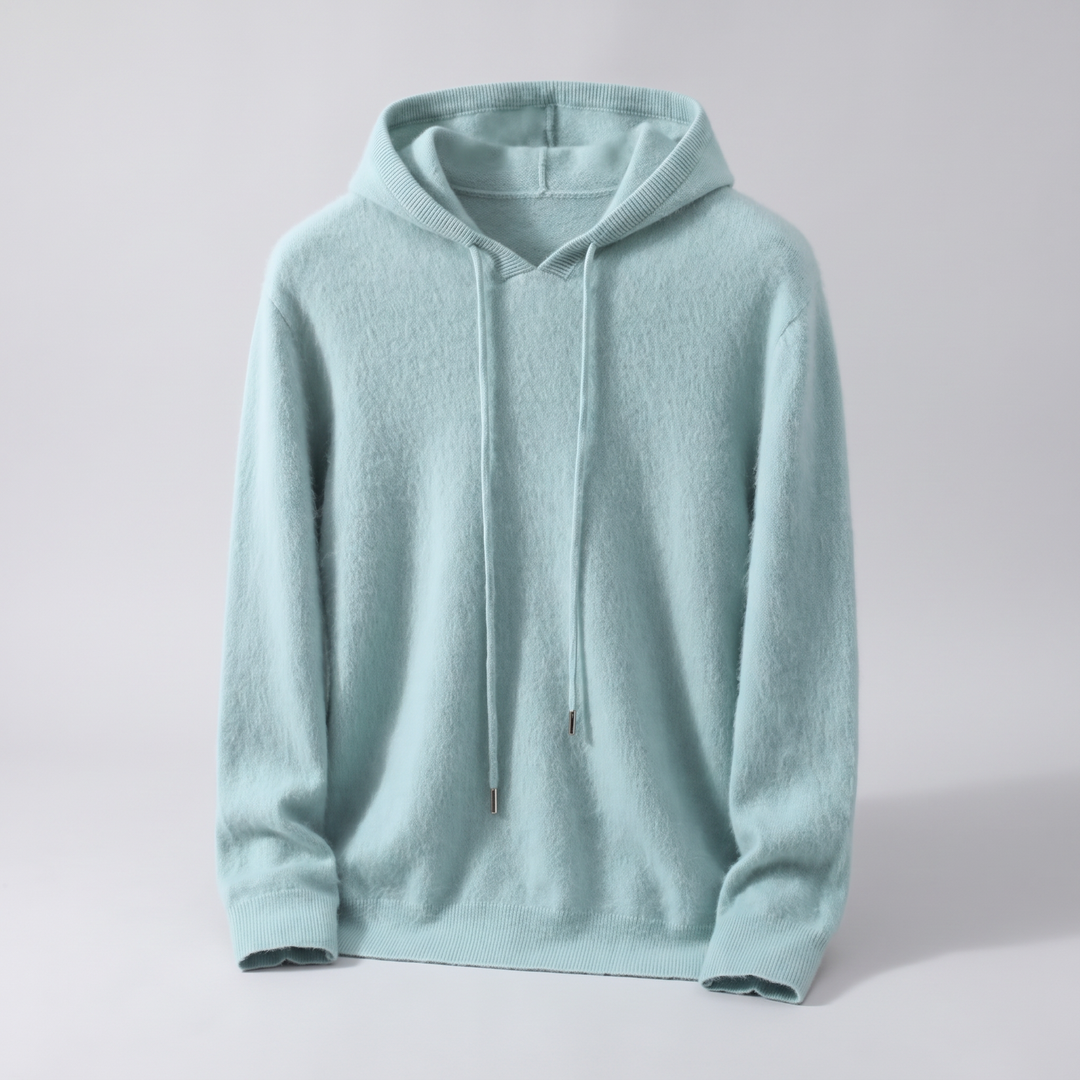 MILLIE CASHMERE BLUZA Z KAPTUREM