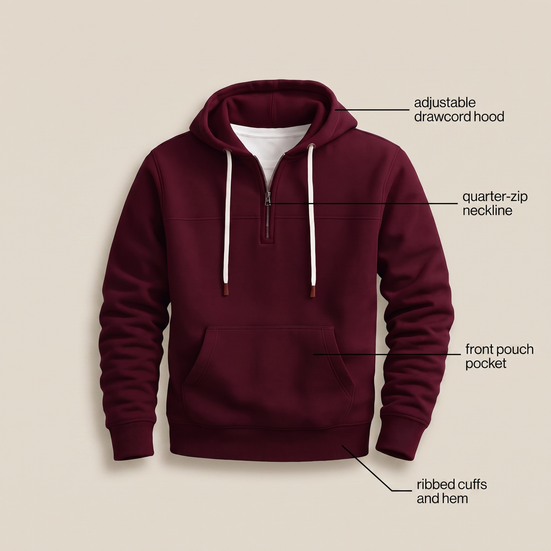 BLUZA Z KAPTUREM RAVELLE SIGNATURE