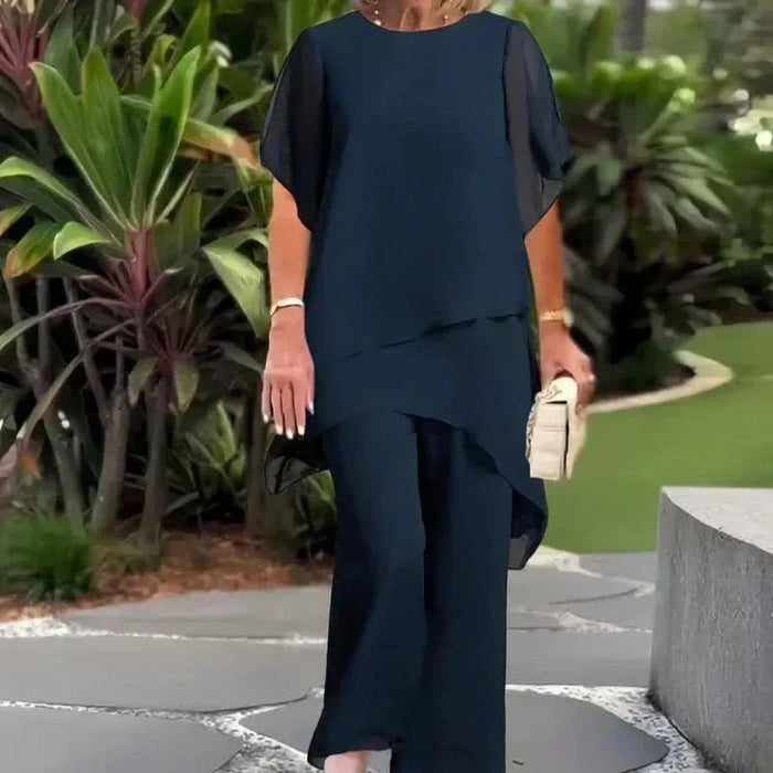KOMBINAT ELLA ELEGANT TOP & TRUSHERS
