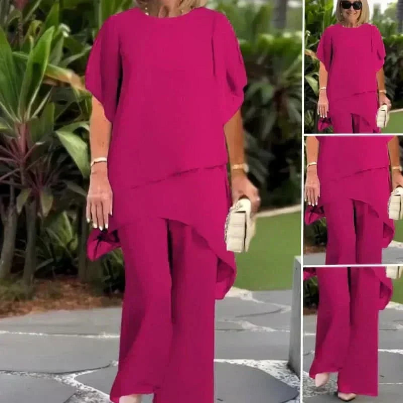 KOMBINAT ELLA ELEGANT TOP &amp; TRUSHERS