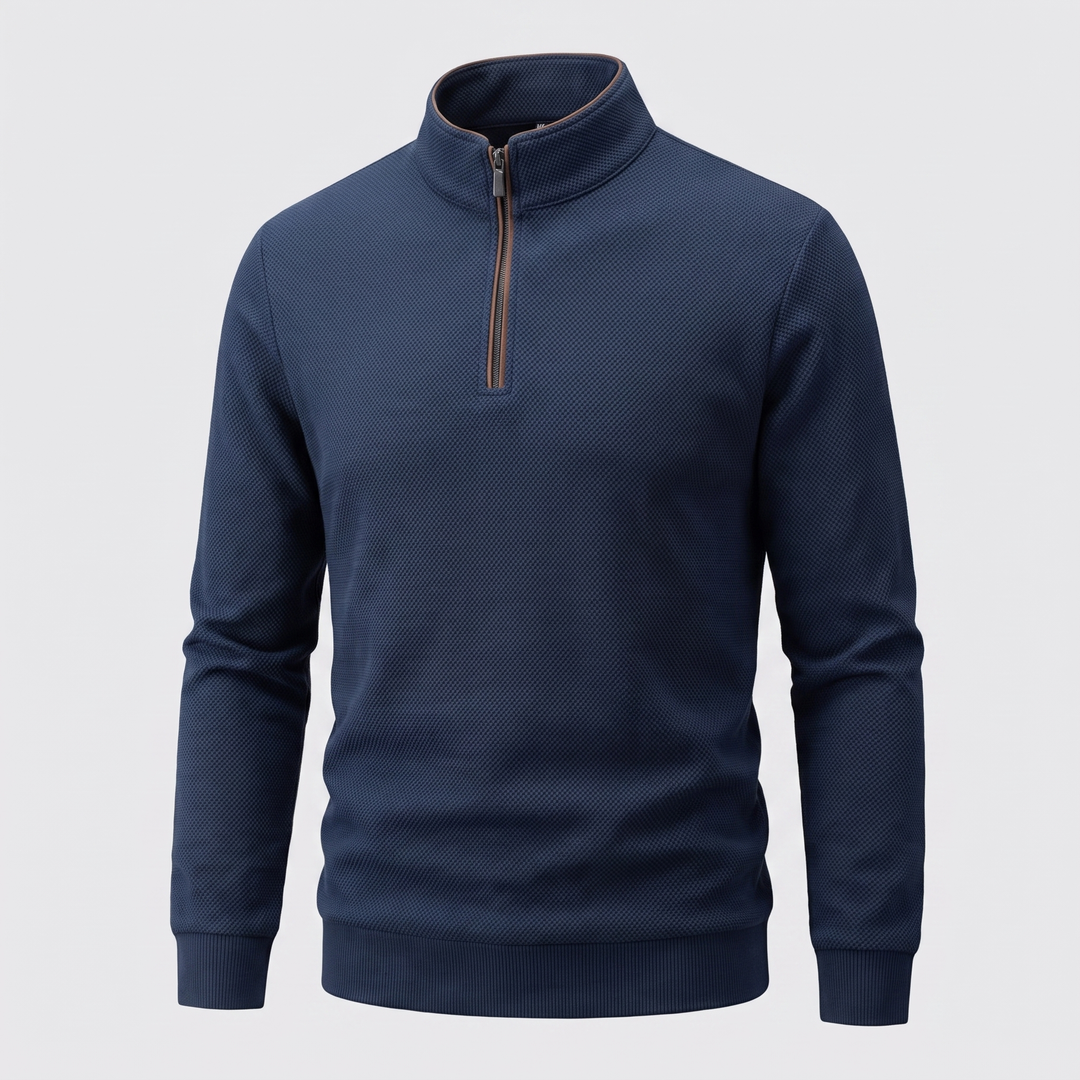 Bluza TAVREN z zamkiem błyskawicznym ćwierć