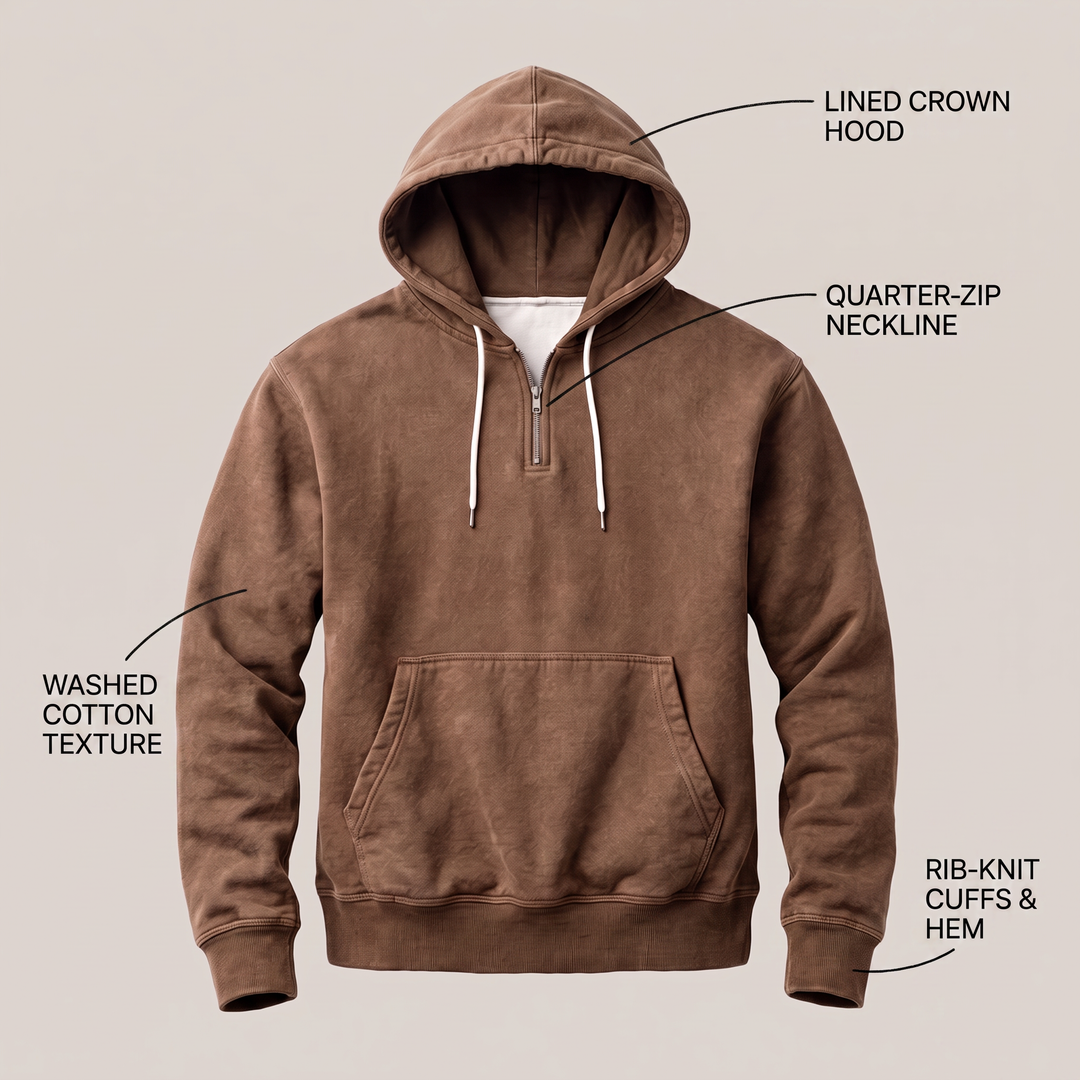 BLUZA Z KAPTUREM TORREN PREMIUM