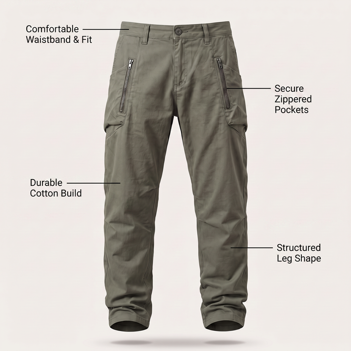 Spodnie cargo Westfield Cotton