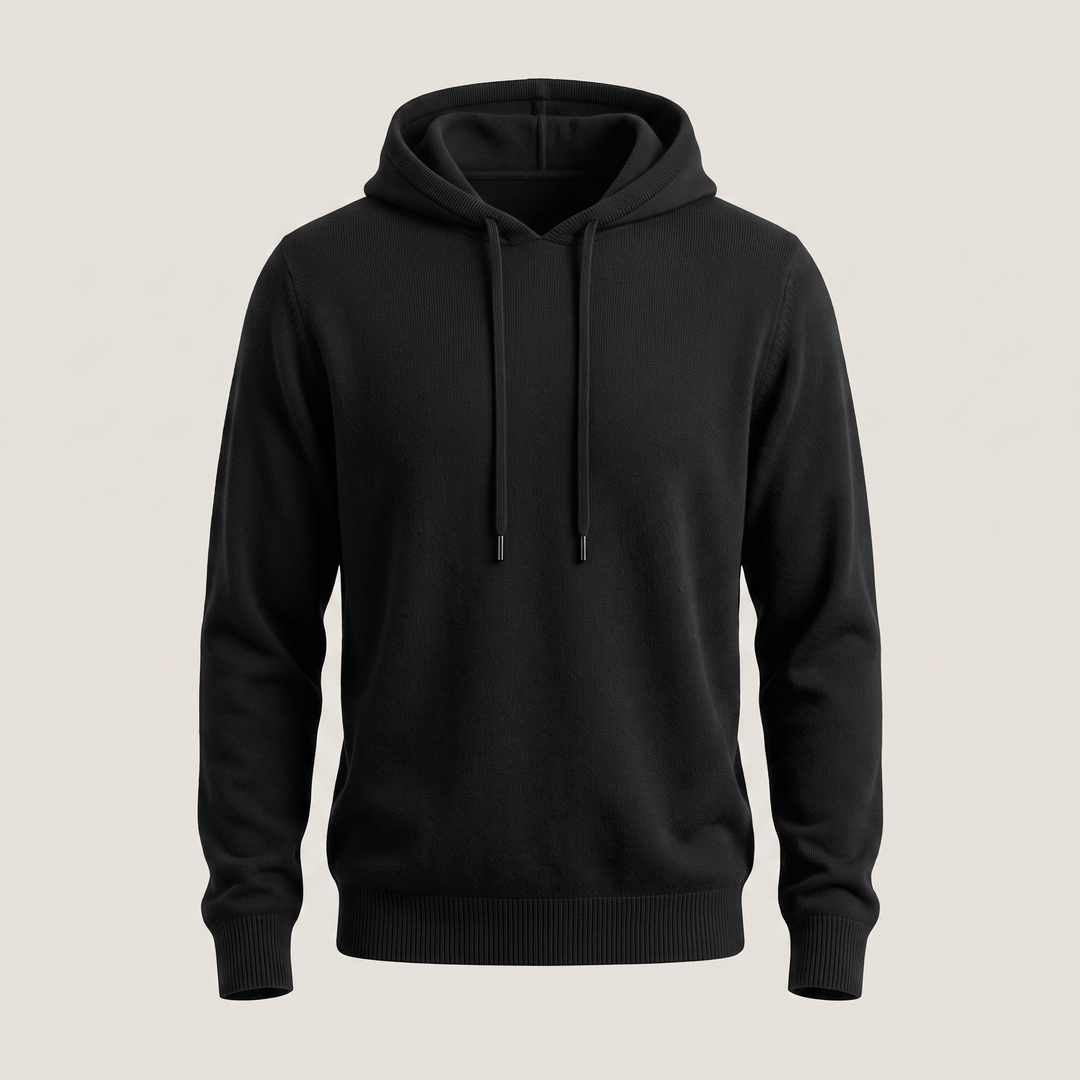 BLUZA Z KAPTUREM Z MERYNOSÓW ZARA